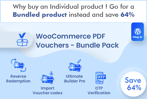 WooCommerce PDF 优惠卷插件