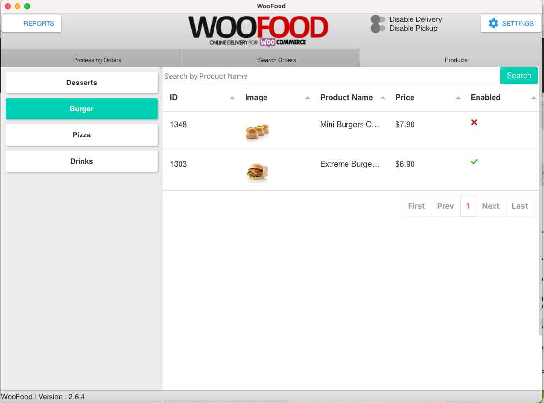 WooFood - Plugin de pedido de comida (entrega e retirada) para WordPress / WooCommerce - 6
