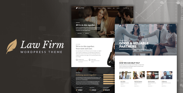 Law Firm - Lawyer & Attorney WordPress Theme