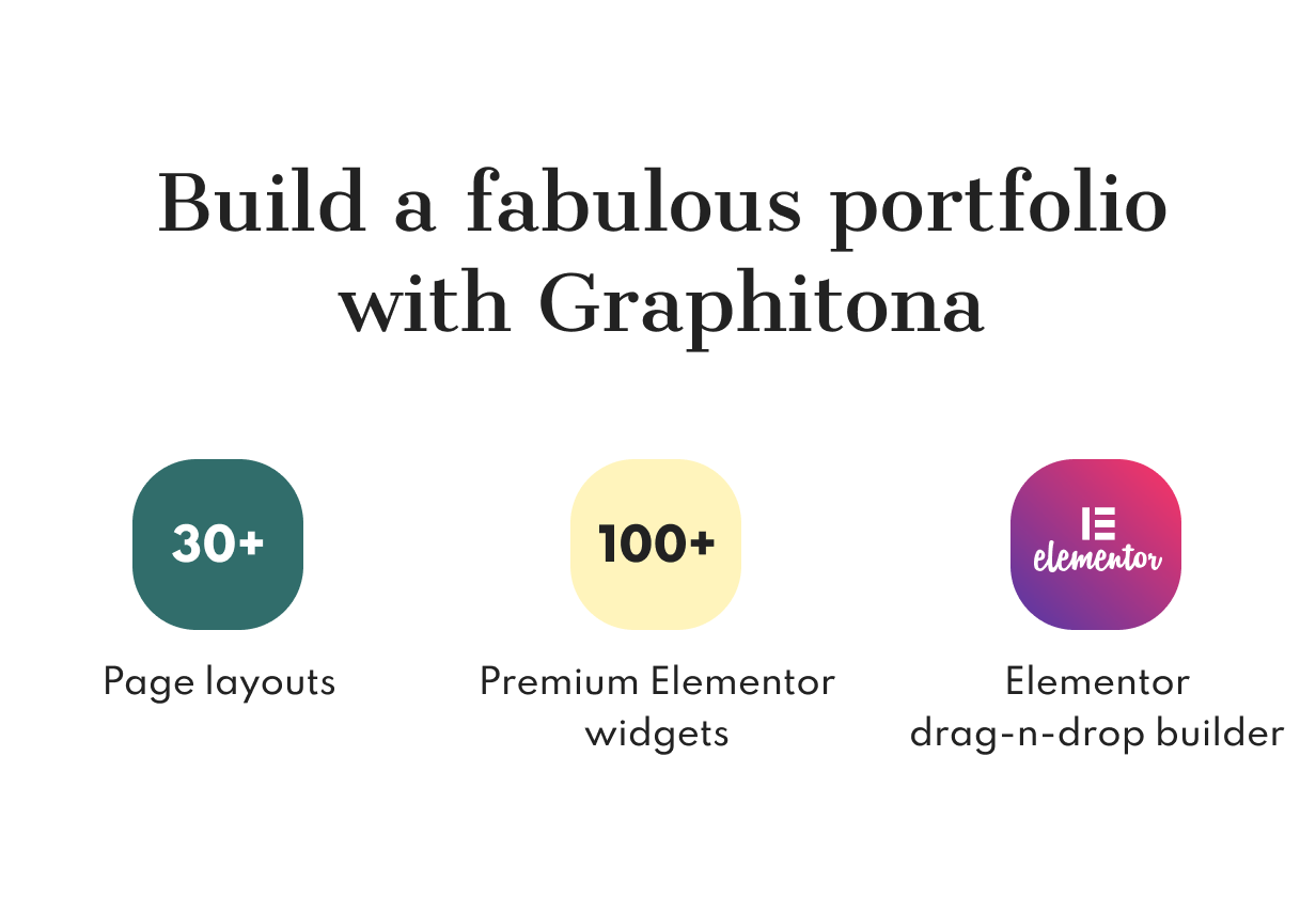 Graphitona - Portfolio Photo Gallery WordPress Theme
