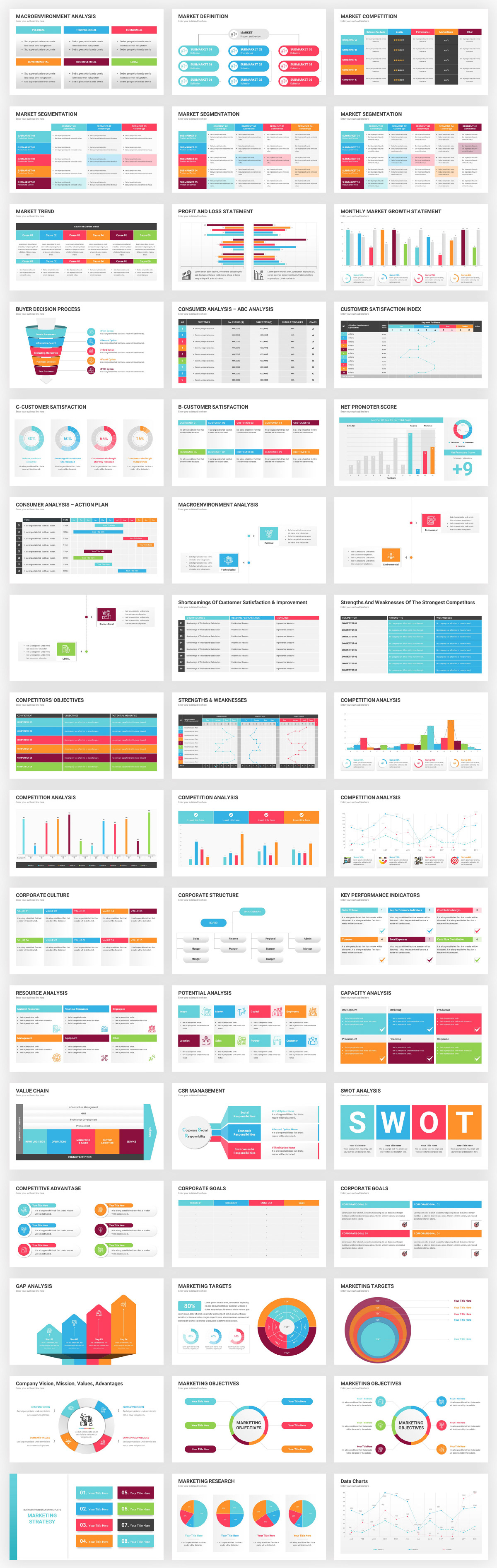 Infographics Complete Bundle PowerPoint Templates - 97