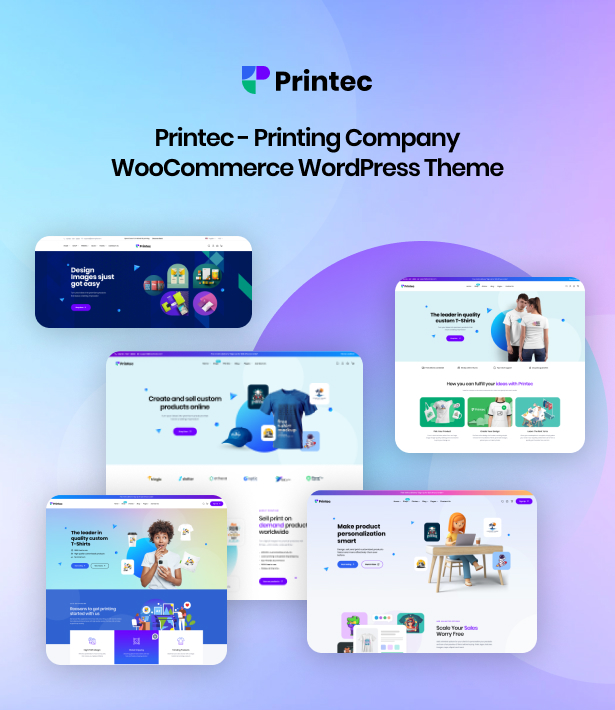 Printec - Printing Company WooCommerce WordPress Theme