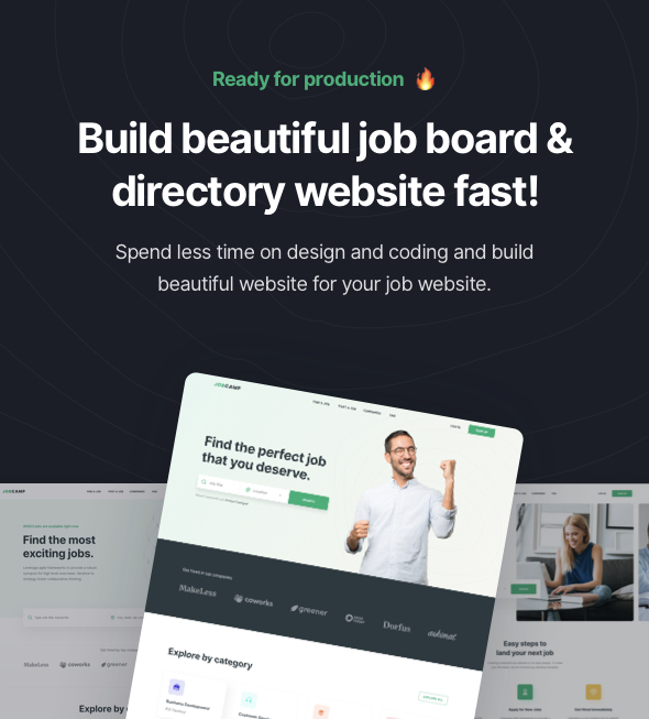 Jobcamp - Job Board & Directory Responsive Template - 2