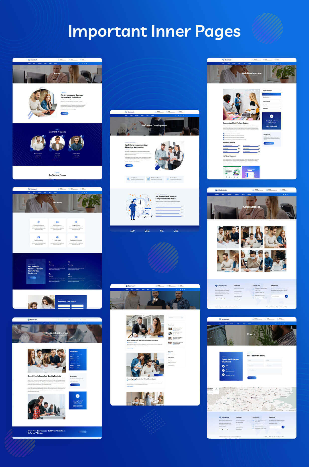 Braintech - Technology & IT Solutions HTML Template