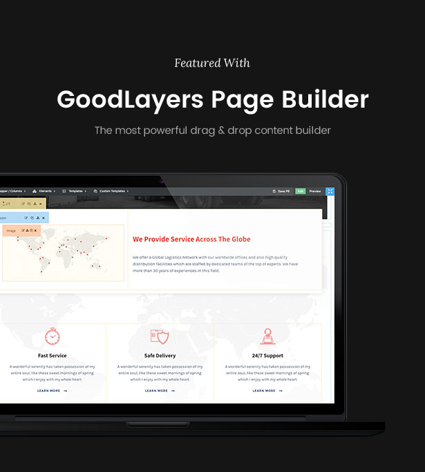 Logisco - Logistics & Transportation WordPress - 9