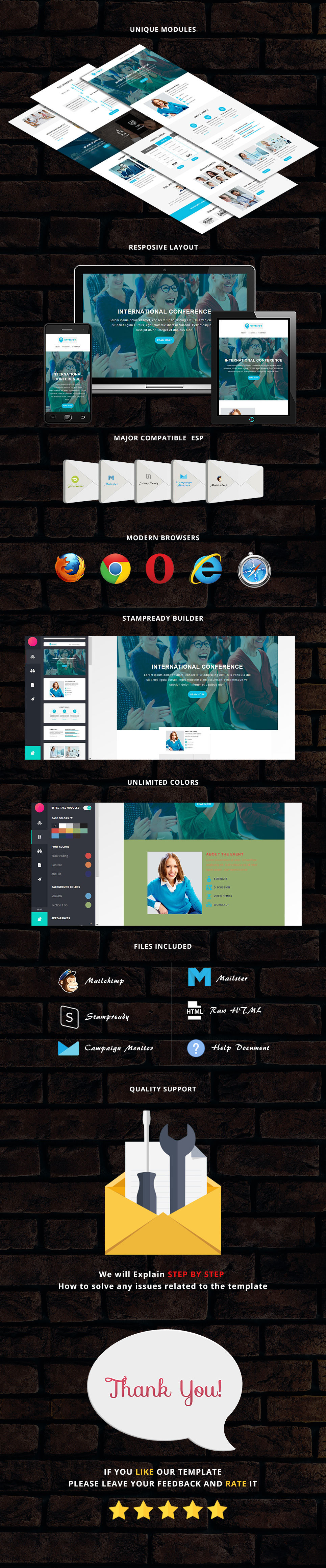 advisor - Responsive Email Template + Stampready Builder