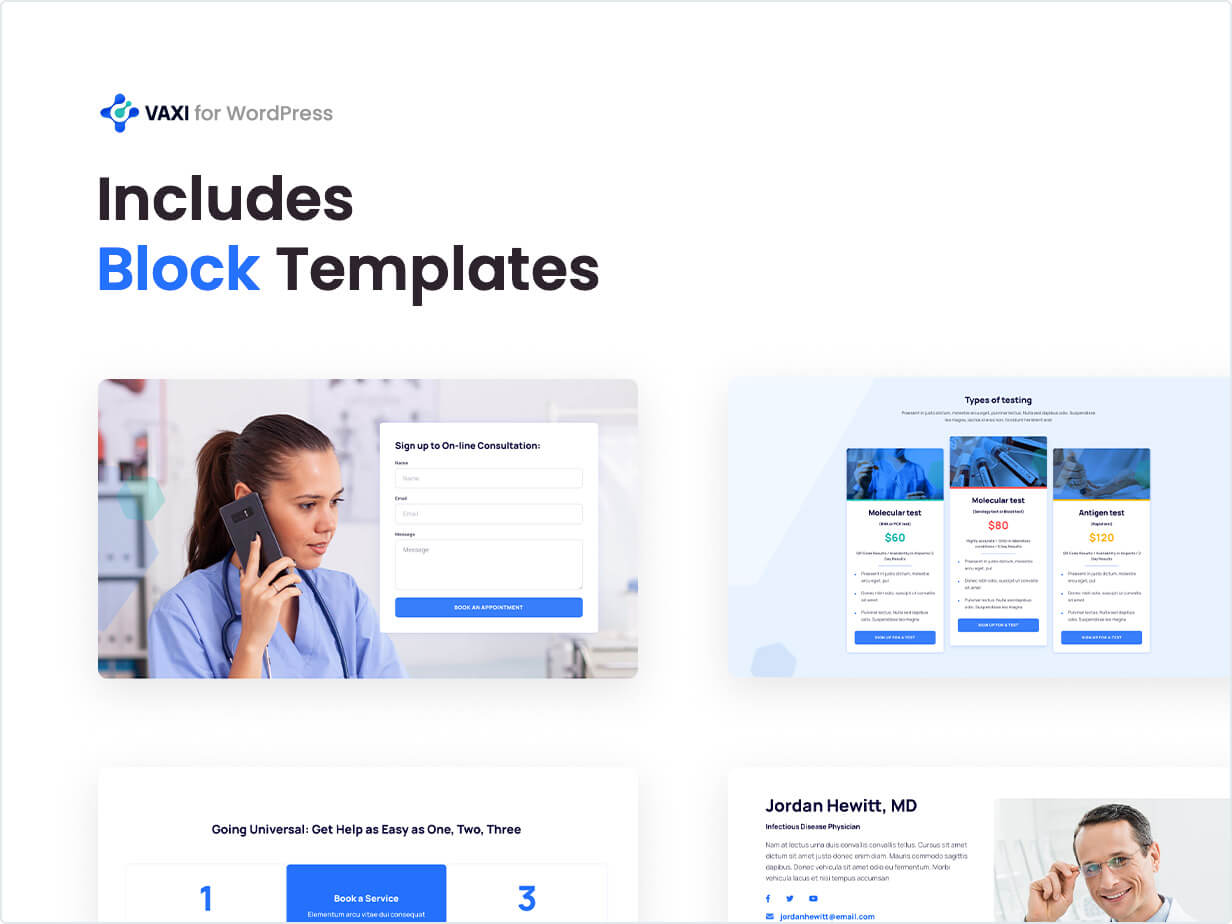 Includes Block Templates