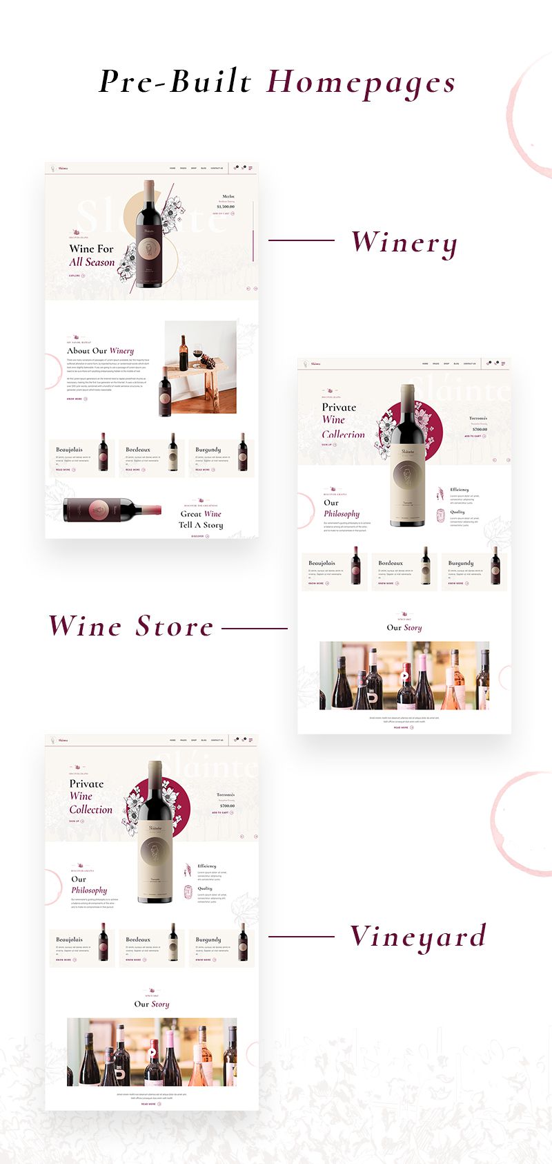 Slainte -  Winery & Wine Store WooCommerceTheme - 2