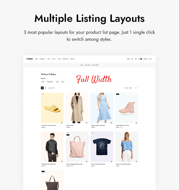 Fiber - Modern Fashion Store Magento 2 Theme - 9