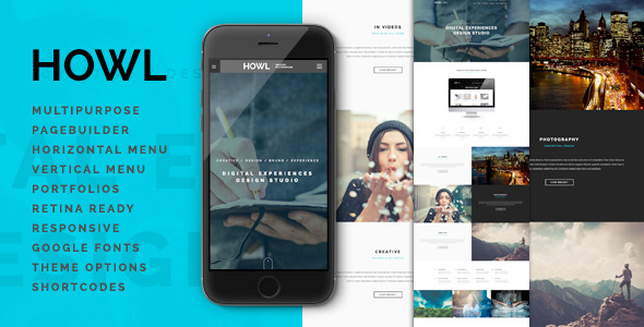 Howl - Creative Multi-Purpose WordPress Theme