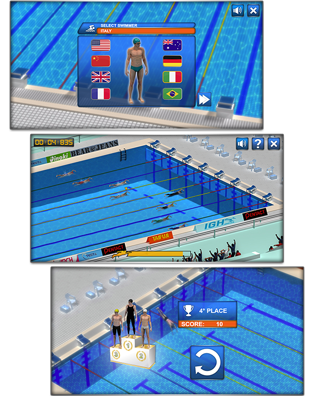 Swimming Pro HTML5 Sport Game by codethislab CodeCanyon