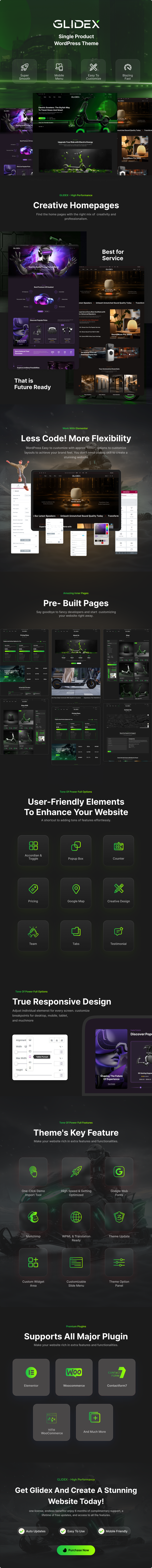 GlideX - Single Product WooCommerce Theme - 1