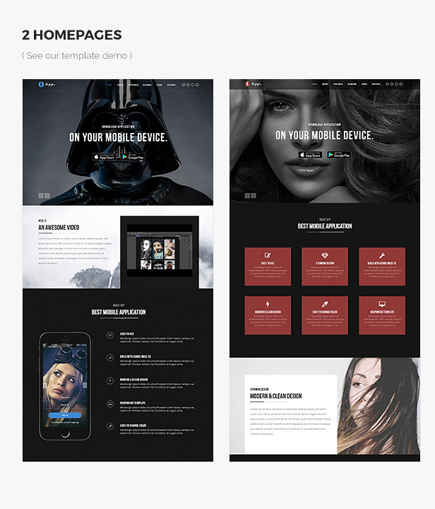 App - Responsive App Template - 8