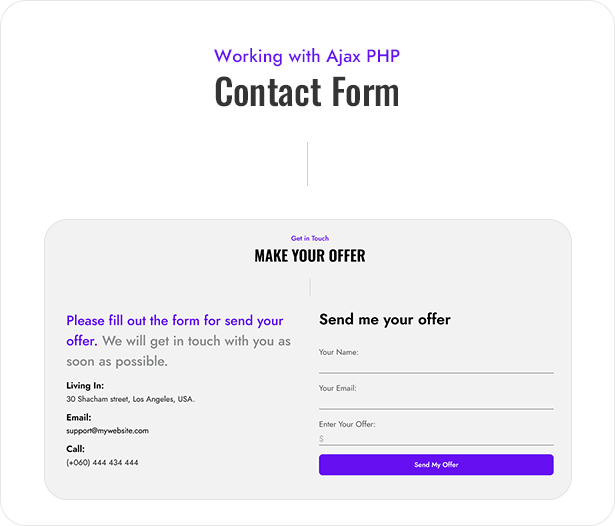 Working Contact Form