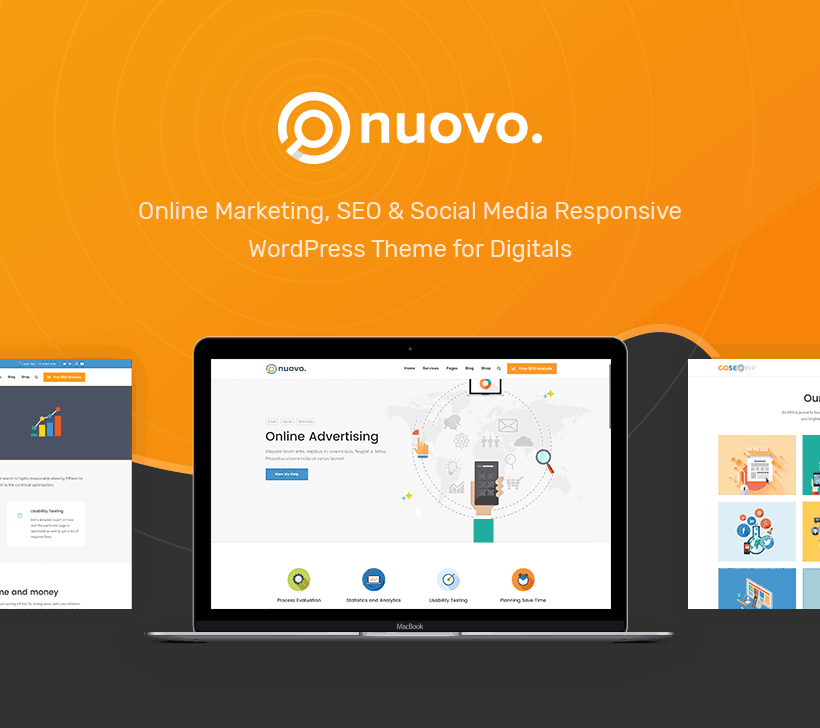Nuovo - Social Media, Digital Marketing Agency, SEO WordPress Theme - 5