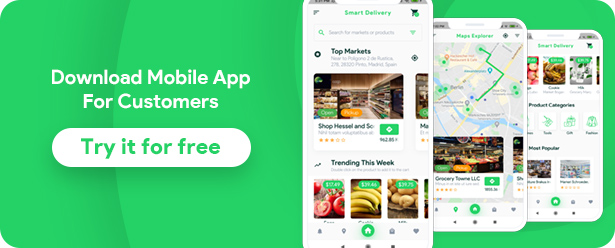 Grocery, Food, Pharmacy, Store Delivery Mobile App with Admin Panel - 12