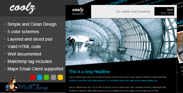 Coolz Minimal Newsletter