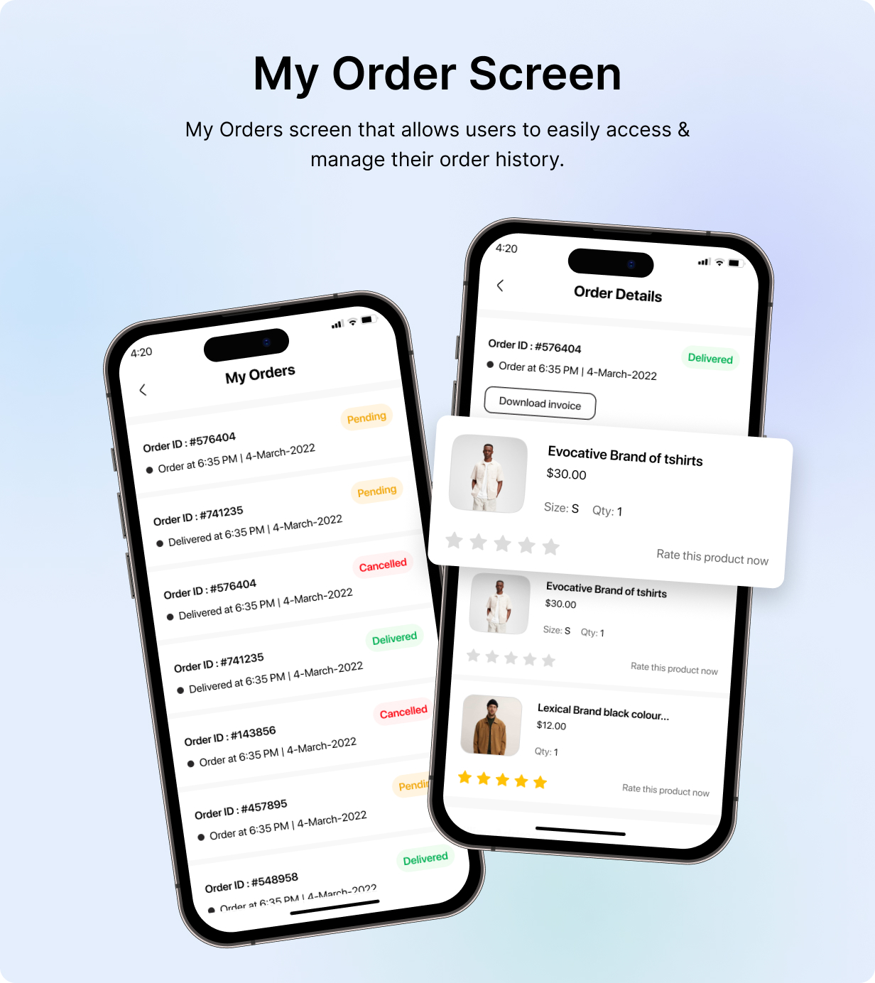 Bloom Store App - E-commerce Store app in Flutter 3.x (Android, iOS) with WooCommerce Full App - 13