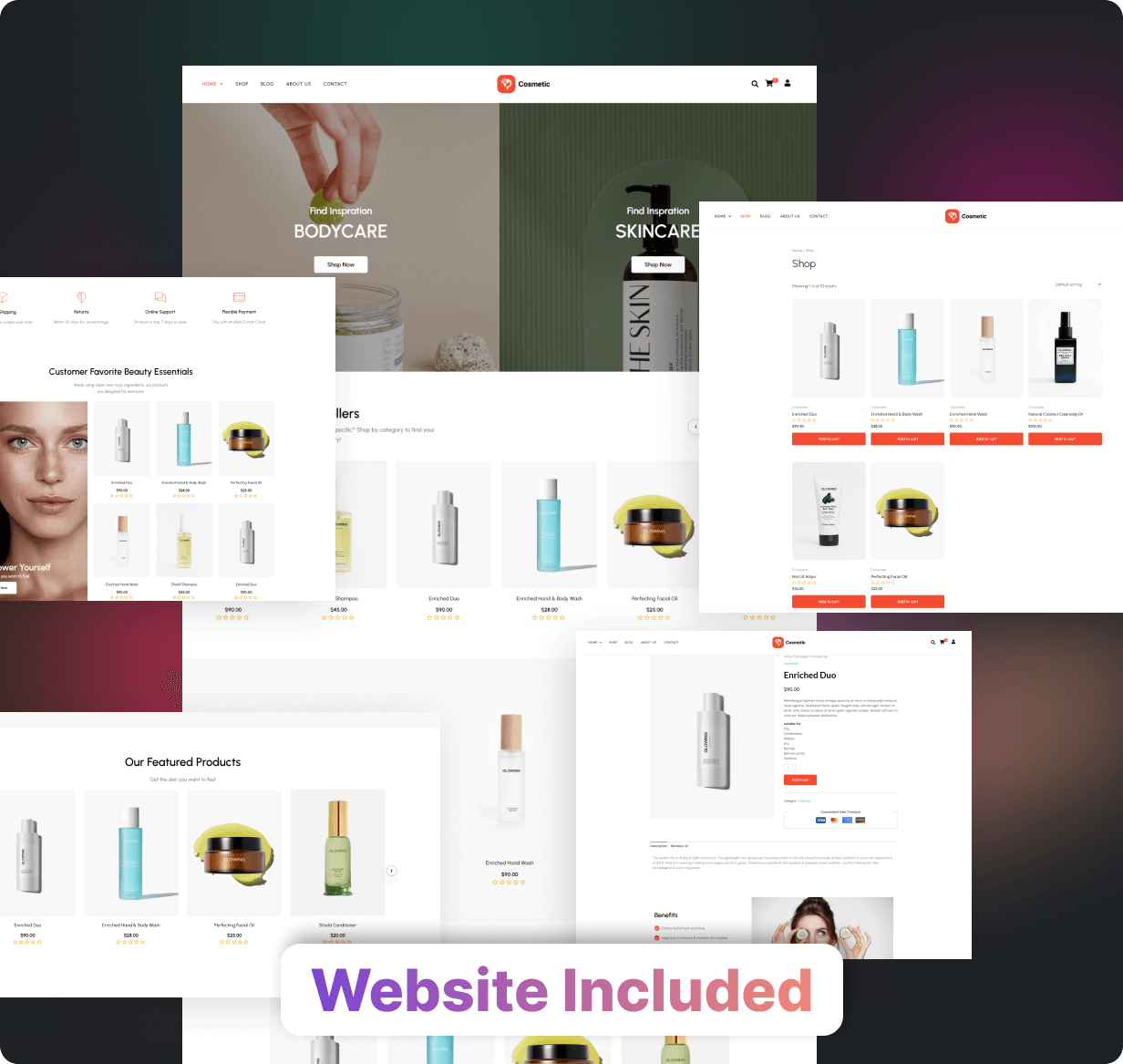 Cosmetic Store App - E-commerce Store app in Flutter 3.x (Android, iOS) with WooCommerce Full App - 19