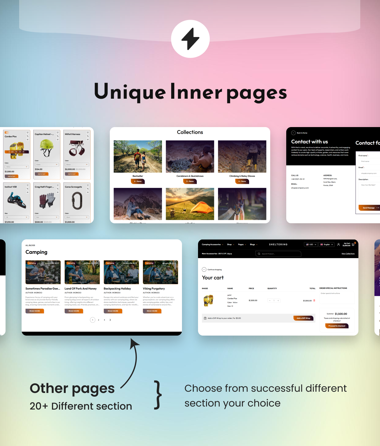 Sheltering - Outdoor Camping & Trekking Shopify Theme OS 2.0 - 13