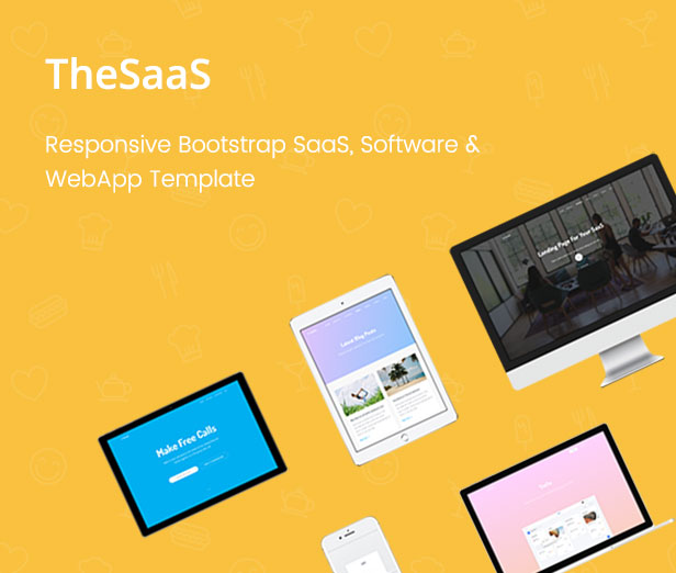 TheSaaS - Responsive Bootstrap SaaS, Software & WebApp Drupal Theme