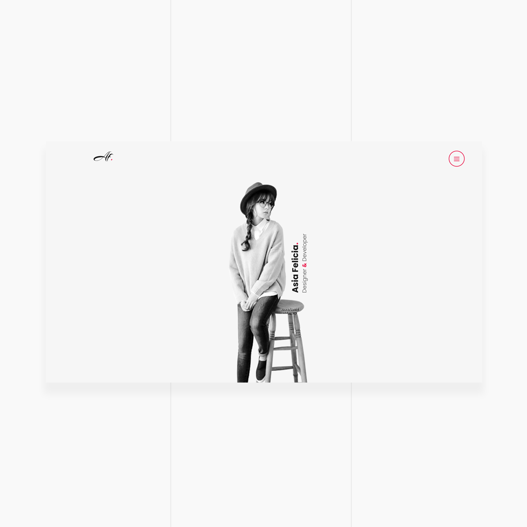 AF. - Simple & Clean HTML5 Template for Creatives