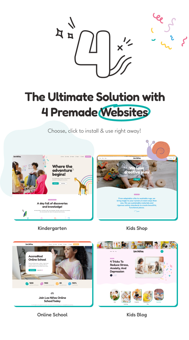 KindergartenWordPress Theme