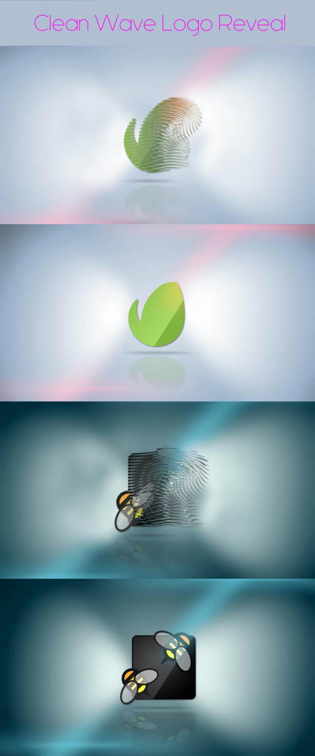 Clean Wave Logo Reveal by constantium VideoHive