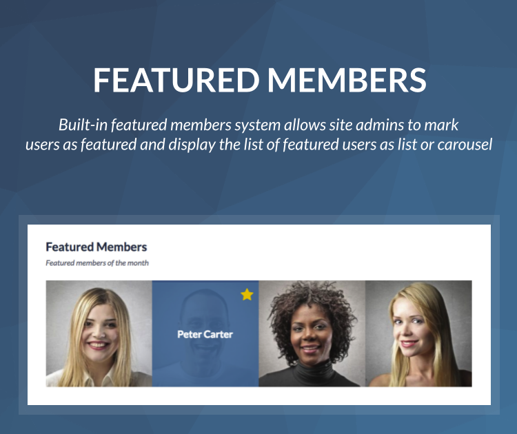 buddypress featured members