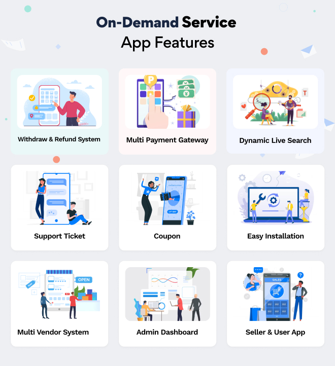 Servingo - Multivendor On-Demand Service & Handyman App with Admin Panel