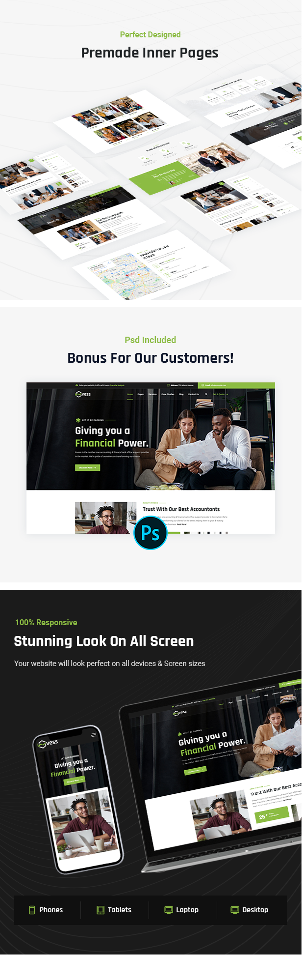 Invess Accounting & Consulting WordPress Theme