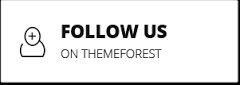 Follow us on ThemeForest