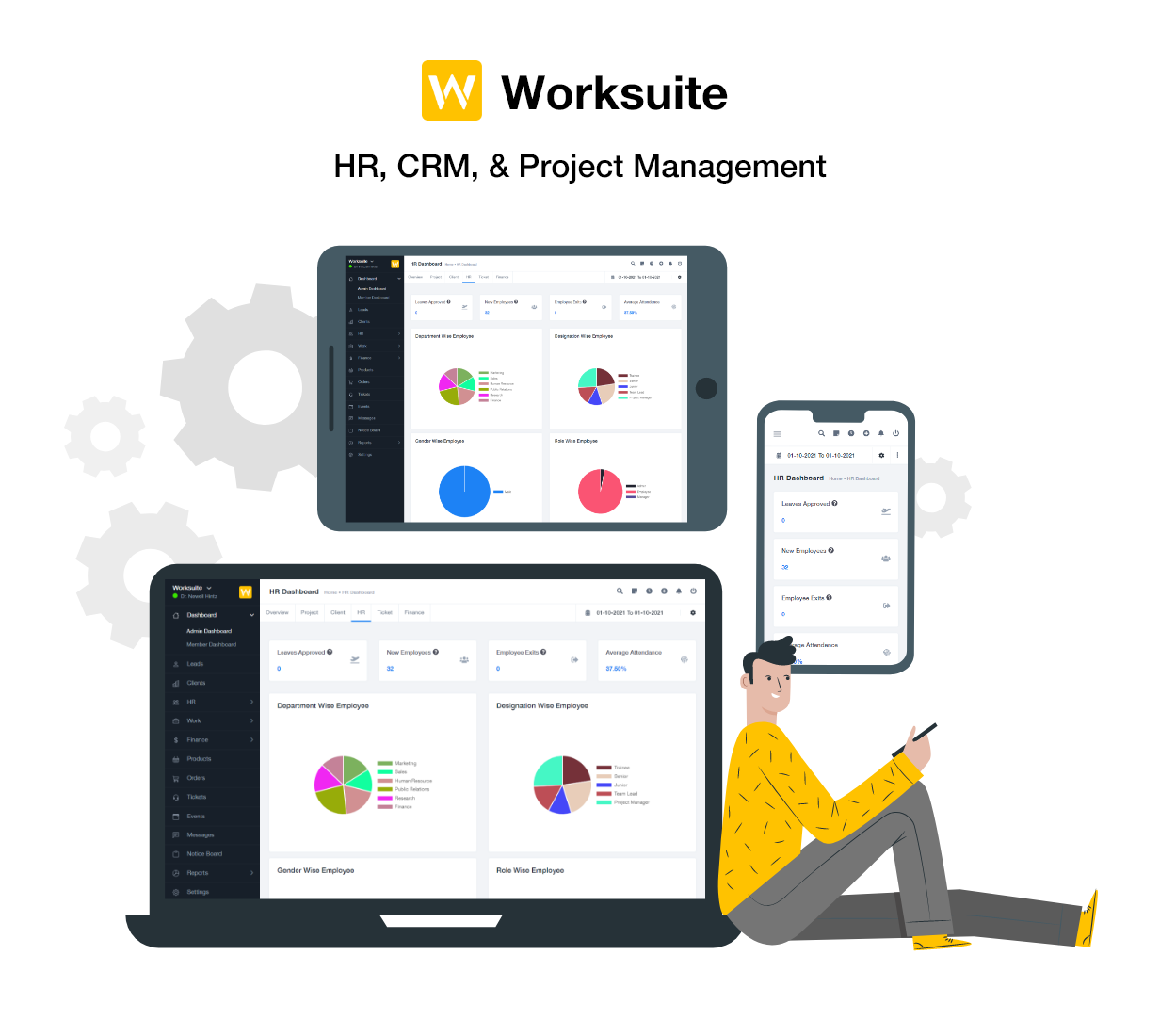 WORKSUITE - HR, CRM and Project Management - 11