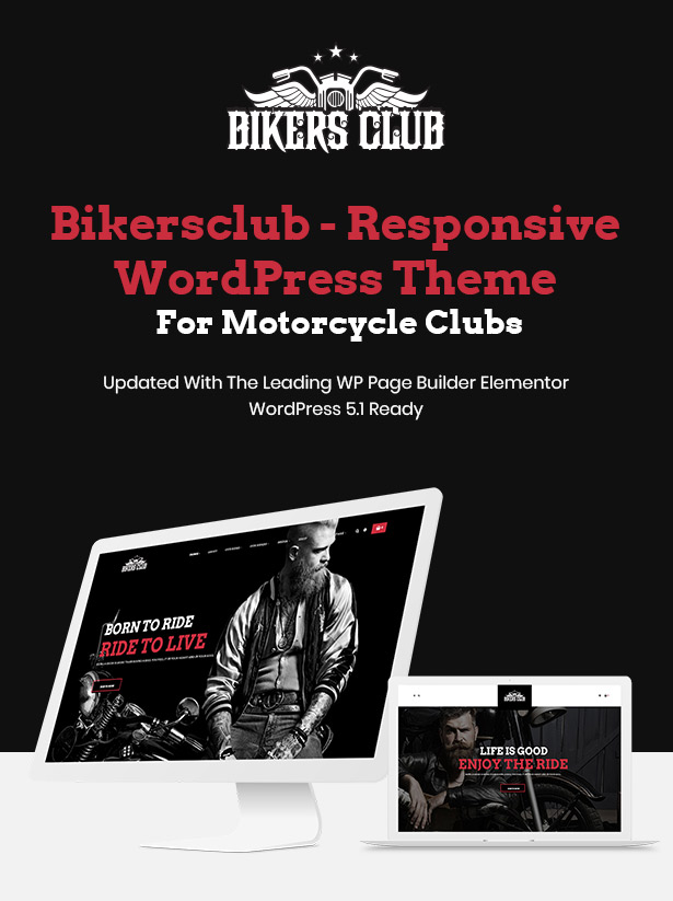 Bikersclub Motorcycle Responsive WordPress Theme