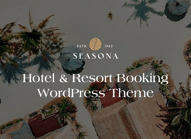 seasona - best hotel resort booking wordpress theme