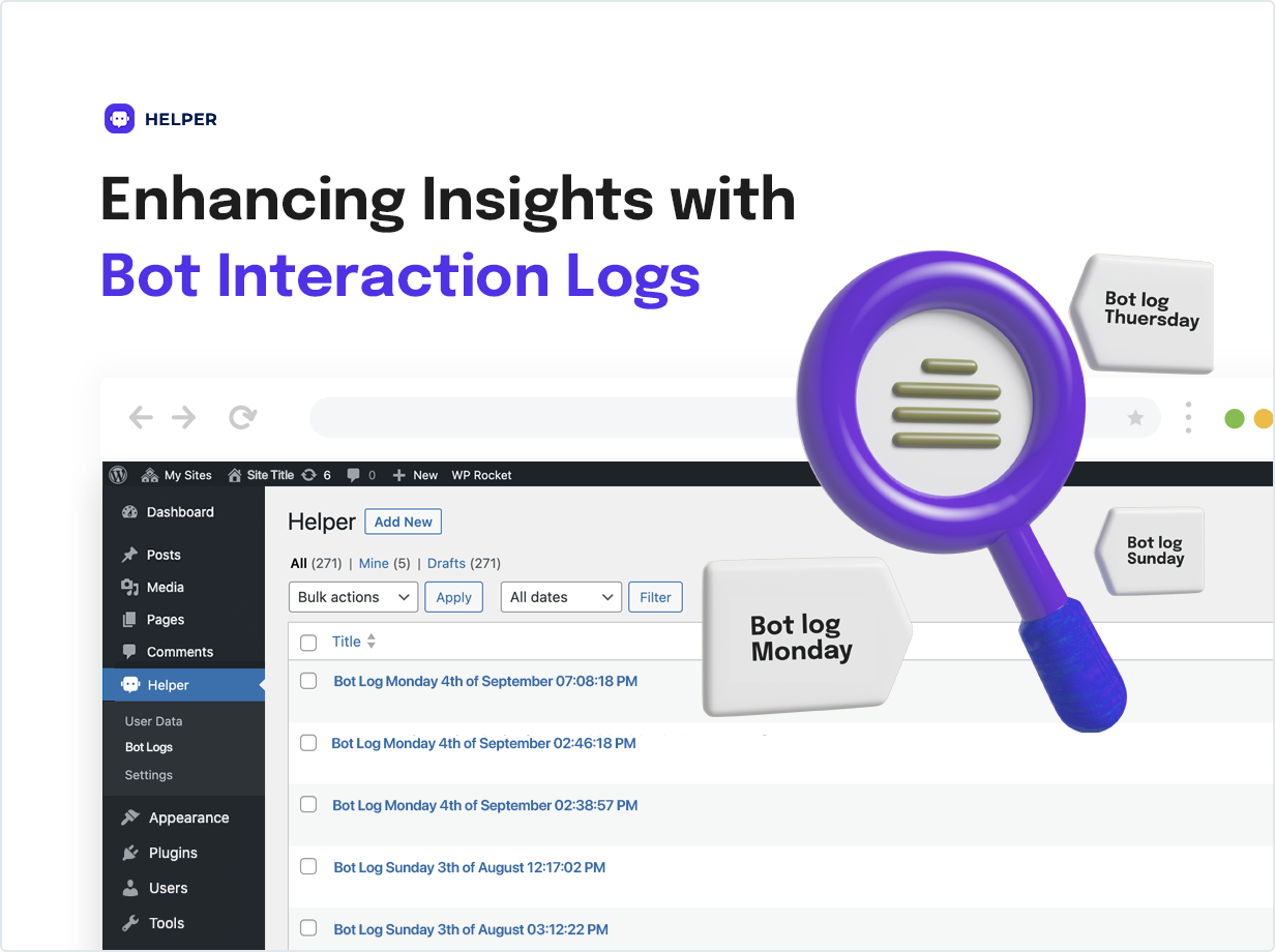 Enhancing Insights with Bot Interaction Logs