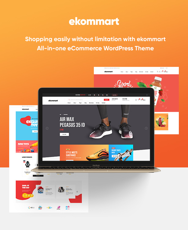 ekommart-多合一电子商务WordPress主题