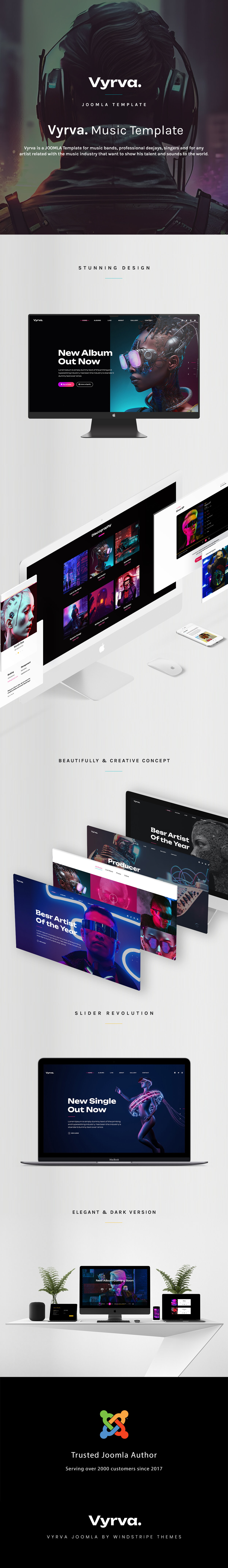 Vyrva- Music Joomla Template