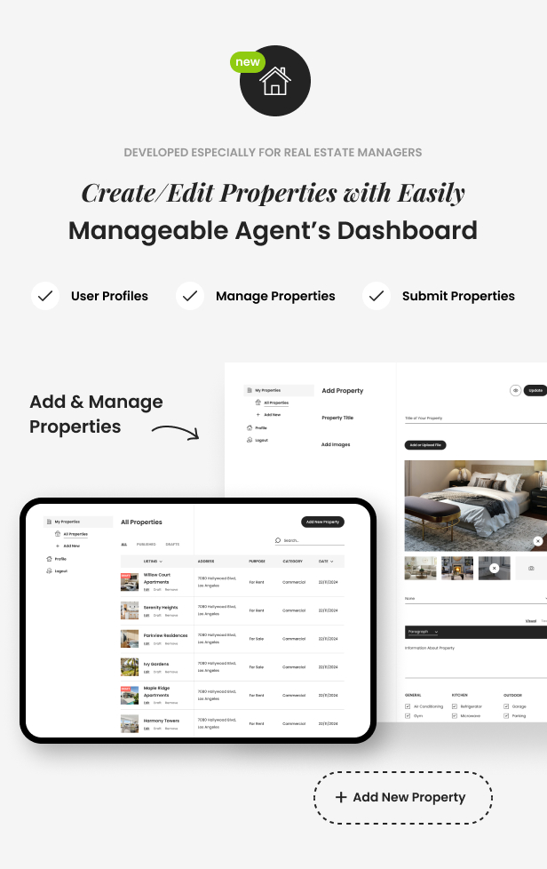 Quere - Real Estate & Apartments WordPress Theme - 1