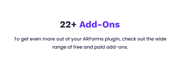 ARForms Wordpress 联系表单插件