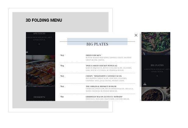 Lily | One Page Restaurant WordPress Theme - 8