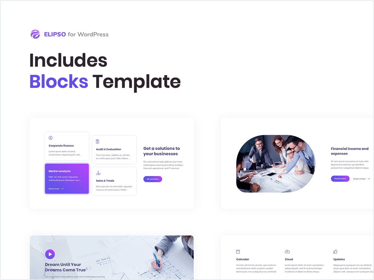 Includes Blocks Template