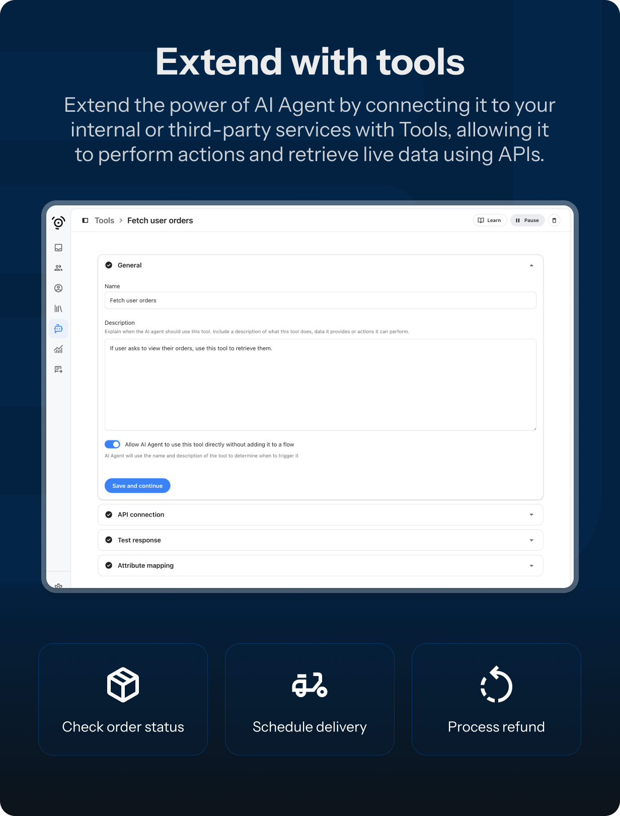AI agent and chatbot addon for BeDesk support platform - 5