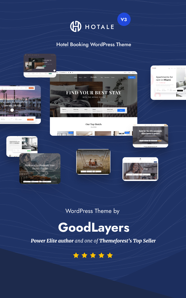 Hotale - Hotel Booking WordPress - 1
