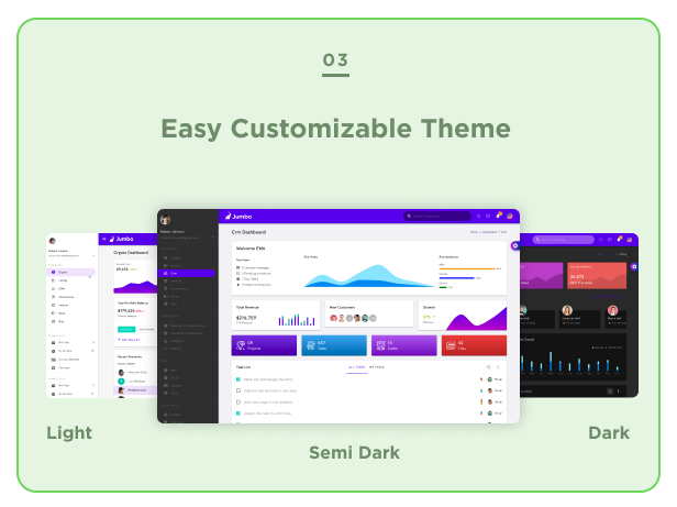 React and Material-UI based Admin Template