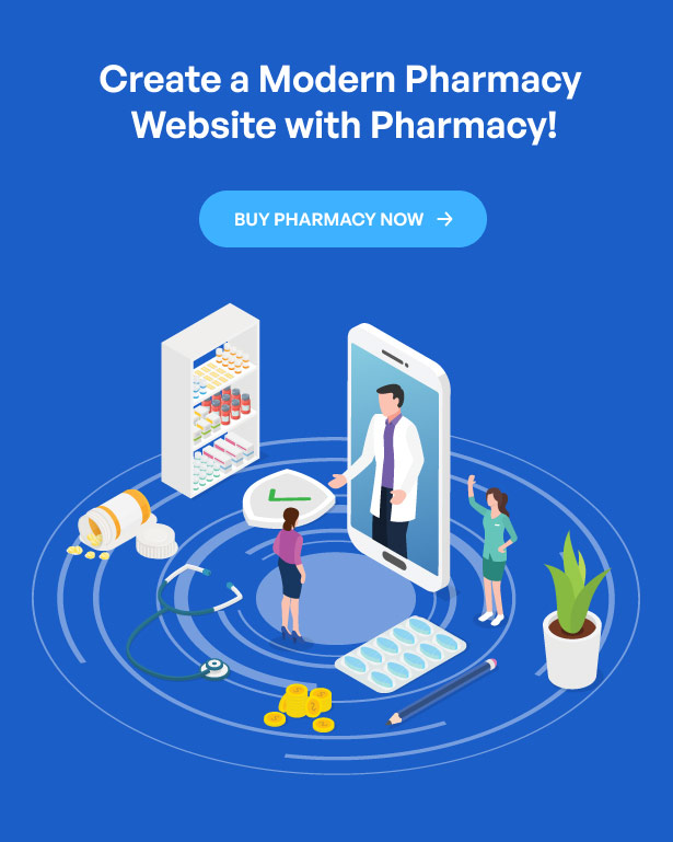 Pharmacy WordPress Theme Support