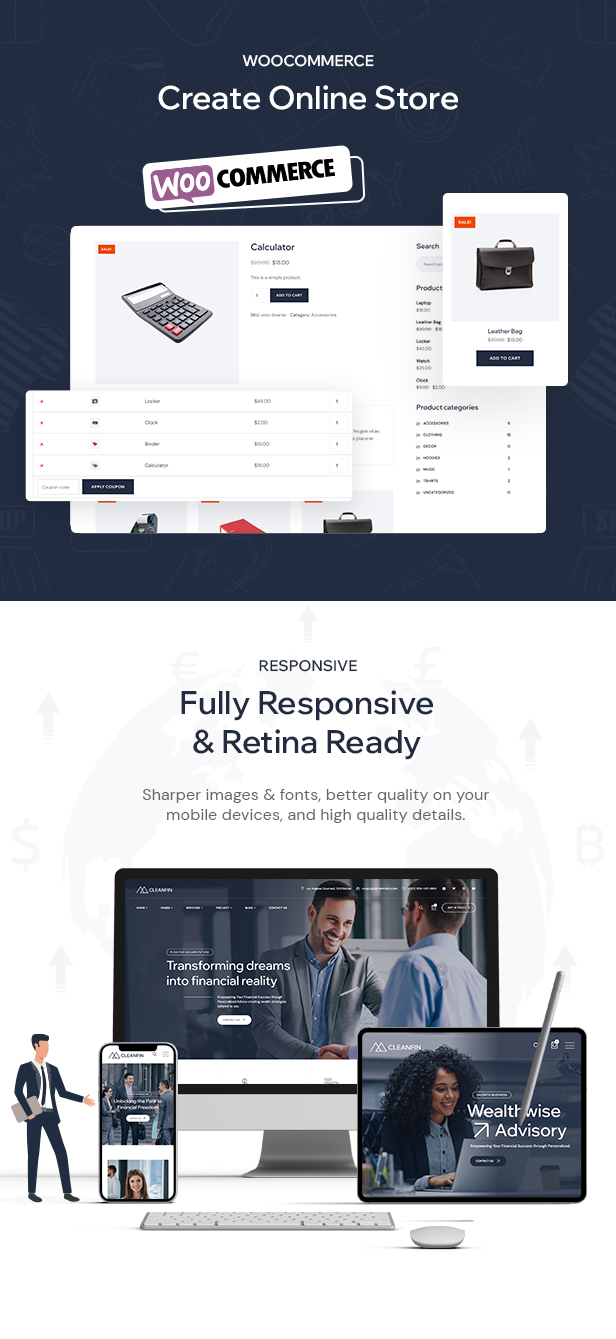 Cleanfin WordPress Theme