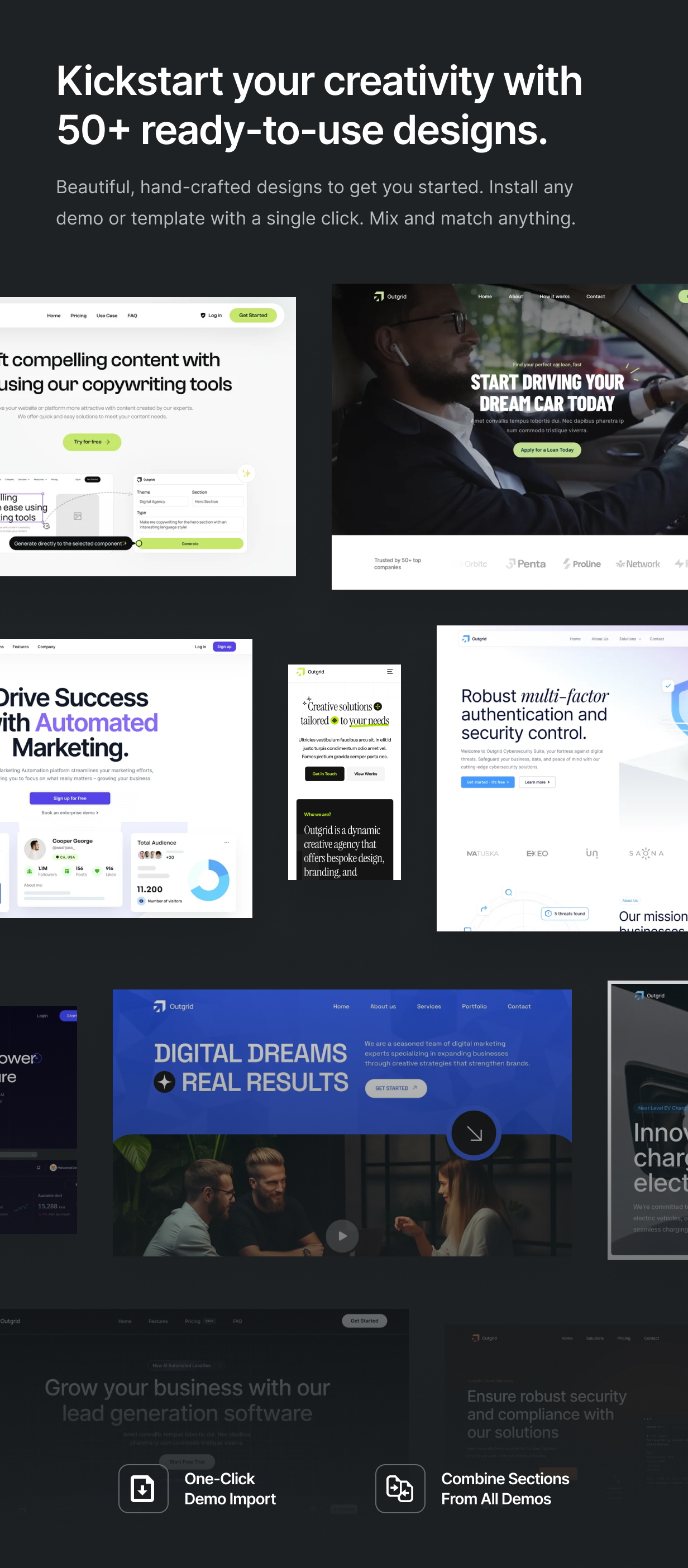 Outgrid - Multi-Purpose Elementor WordPress Theme
