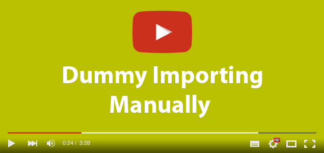 Dummy Data Importer