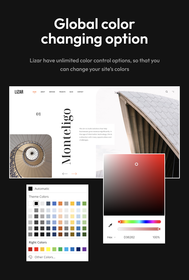 Lizar - Creative Portfolio WordPress Theme - 2